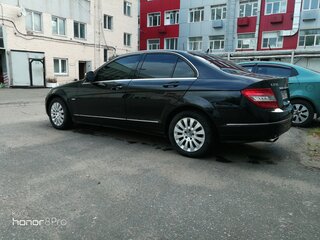 2008 Mercedes-Benz C-Класс 230 III (W204), чёрный, 1350000 рублей, вид 3