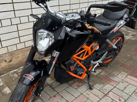2016 KTM 390 Duke, оранжевый, 310000 рублей, вид 4