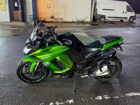 2015 Kawasaki Z 1000SX, зелёный, 690000 рублей, вид 1