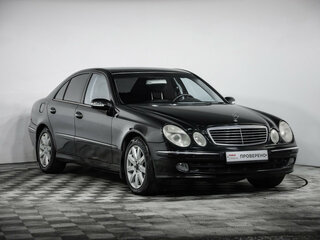 2002 Mercedes-Benz E-Класс 240 III (W211, S211), чёрный, 593777 рублей, вид 3