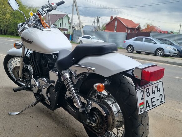 2003 Honda Shadow 750, белый, 600000 рублей - вид 7