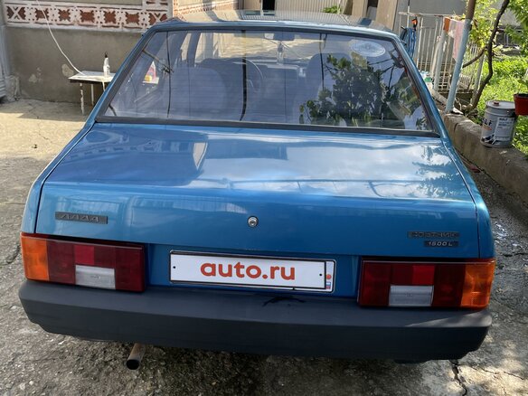 1999 Lada (ВАЗ) 21099, синий, 300000 рублей - вид 3
