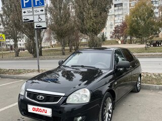 2015 Lada (ВАЗ) Priora I Рестайлинг, чёрный, 495000 рублей, вид 1