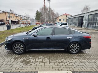 2018 Kia Optima IV Рестайлинг, синий, 1450000 рублей, вид 4