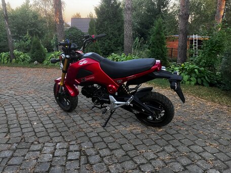 2015 ABM MSX 125, красный, 80000 рублей, вид 2