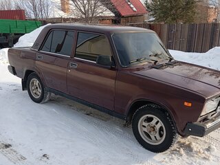 2007 Lada (ВАЗ) 2107, пурпурный, 180000 рублей, вид 4