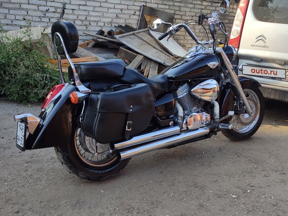 2015 Honda Shadow 750, чёрный, 475000 рублей - вид 1