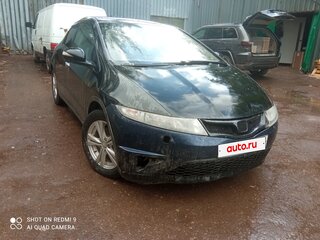 2008 Honda Civic AMT VIII Рестайлинг, чёрный, 299999 рублей, вид 2
