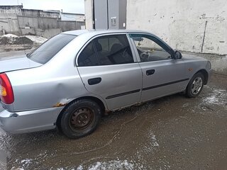 2007 Hyundai Accent ТагАЗ II, серый, 160000 рублей, вид 3