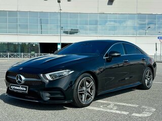 2021 Mercedes-Benz CLS 350 d III (C257), чёрный, 3890000 рублей, вид 2
