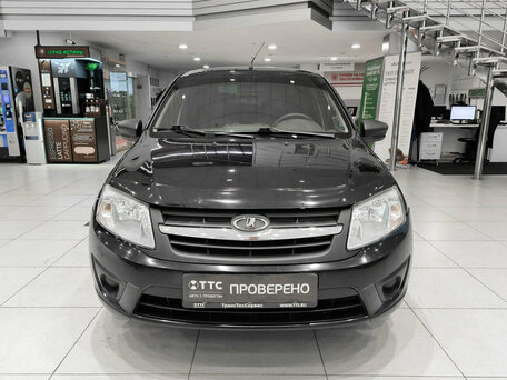 2018 Lada (ВАЗ) Granta I, чёрный, 450000 рублей, вид 2