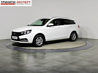2019 Lada (ВАЗ) Vesta SW I, белый, 1097000 рублей, вид 1
