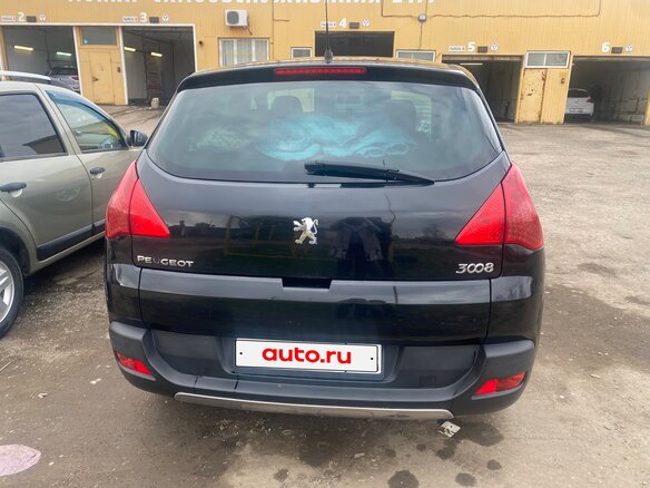 2012 Peugeot 3008 I, чёрный, 800000 рублей - вид 1