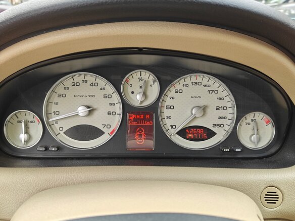 2006 Peugeot 607 I Рестайлинг, серый, 630000 рублей - вид 5