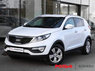 2013 Kia Sportage III, белый, 1198000 рублей, вид 1