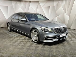 2017 Mercedes-Benz Maybach S-Класс 450 I (X222) Рестайлинг, серый, 3700000 рублей, вид 3