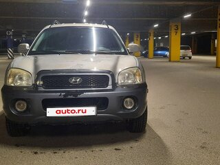 2001 Hyundai Santa Fe I, серебристый, 495000 рублей, вид 2