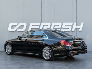 2015 Mercedes-Benz S-Класс 500 Long VI (W222, C217), чёрный, 3180000 рублей, вид 2