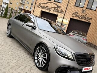 2016 Mercedes-Benz S-Класс 350 CDI BlueTEC VI (W222, C217), серый, 3950000 рублей, вид 3