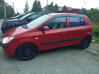 2008 Hyundai Getz I Рестайлинг, красный, 470000 рублей, вид 5