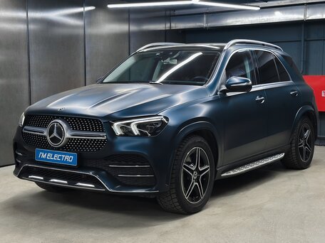 2019 Mercedes-Benz GLE 450 II (V167), синий, 6490000 рублей, вид 1