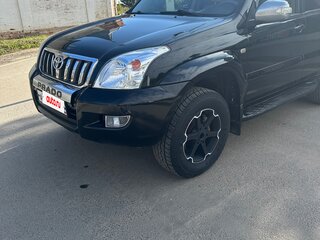 2004 Toyota Land Cruiser Prado 120 Series, чёрный, 1400000 рублей, вид 1