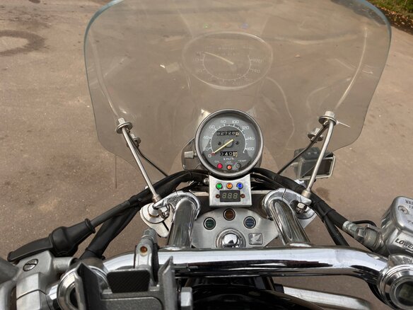 1995 Honda Steed 400, чёрный, 270000 рублей - вид 5