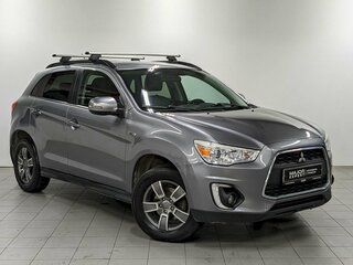 2014 Mitsubishi ASX I Рестайлинг, серый, 1090000 рублей, вид 3