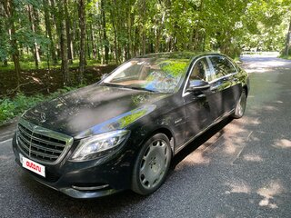 2017 Mercedes-Benz Maybach S-Класс 500 I (X222), чёрный, 3500000 рублей, вид 1