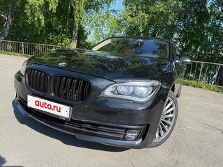 2012 BMW 7 серии Long 740Li xDrive V (F01/F02/F04) Рестайлинг, чёрный, 1950000 рублей, вид 1