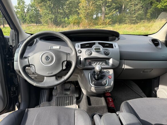 2008 Renault Scenic II Рестайлинг, чёрный, 599999 рублей - вид 9
