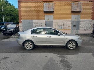 2008 Mazda 3 I (BK) Рестайлинг, серебристый, 500000 рублей, вид 2