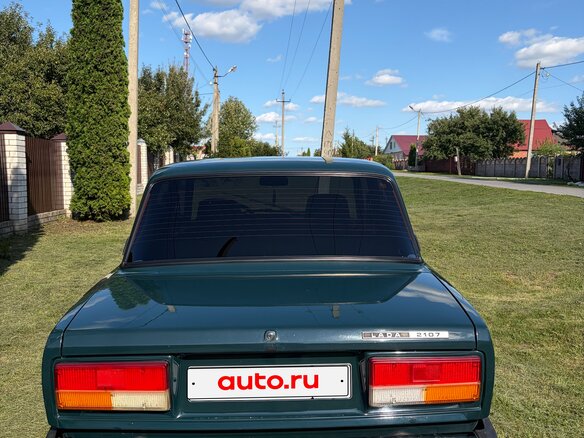 2007 Lada (ВАЗ) 2107, зелёный, 270000 рублей - вид 3