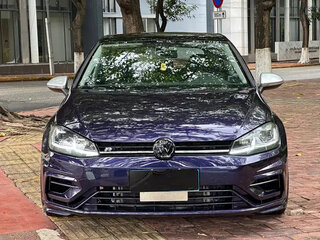 2019 Volkswagen Golf VII Рестайлинг, синий, 1310100 рублей, вид 2