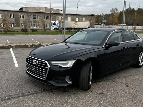 2021 Audi A6 45 TFSI V (C8), чёрный, 5000000 рублей
