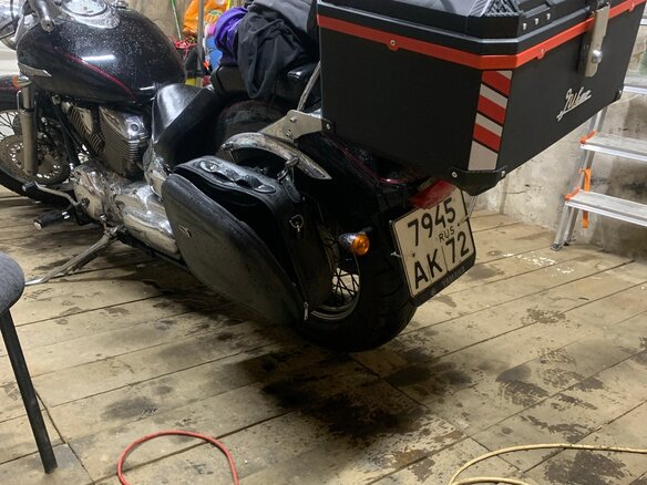 1999 Yamaha XVS1100, чёрный, 520000 рублей - вид 15