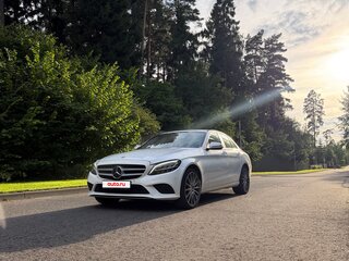 2018 Mercedes-Benz C-Класс 200 IV (W205) Рестайлинг, белый, 3200000 рублей, вид 2