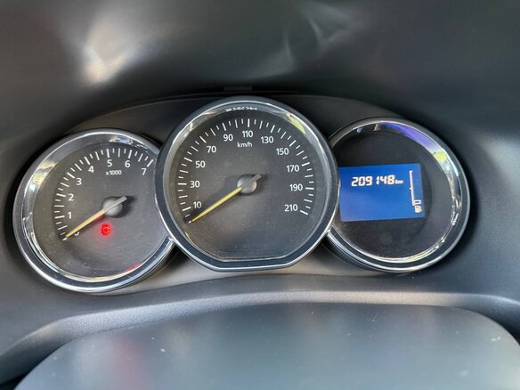 2014 Renault Logan II, синий - вид 14