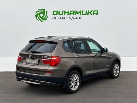 2012 BMW X3 20i xDrive II (F25), коричневый, 1295000 рублей, вид 5