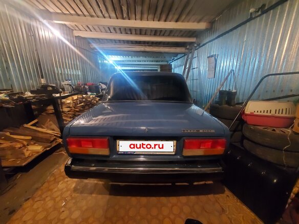 2007 Lada (ВАЗ) 2107, синий, 235000 рублей - вид 2