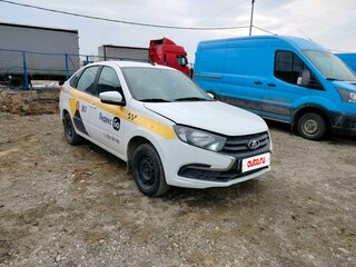 2023 Lada (ВАЗ) Granta Euro-2 I Рестайлинг, белый, 525000 рублей, вид 2