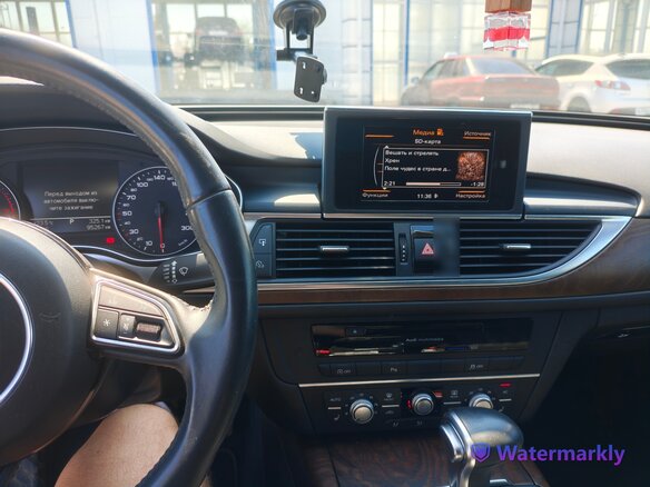 2013 Audi A6 IV (C7), чёрный, 1850000 рублей - вид 5