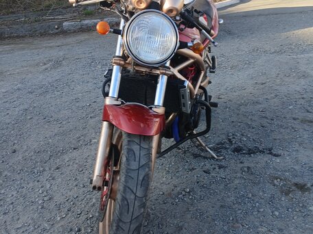 1991 Suzuki Bandit GSF 400, красный, 150000 рублей, вид 2