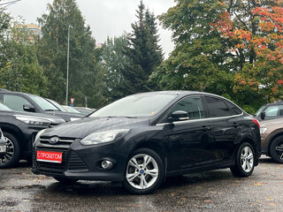 2013 Ford Focus III, чёрный, 725000 рублей, вид 3