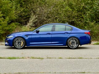 2021 BMW M5 Competition VI (F90) Рестайлинг, синий, 13000000 рублей, вид 5