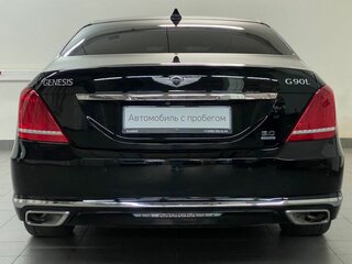 2017 Genesis G90 Limousine I, чёрный, 1800000 рублей, вид 4