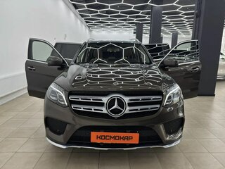 2017 Mercedes-Benz GLS 400 I (X166), коричневый, 4200000 рублей, вид 3