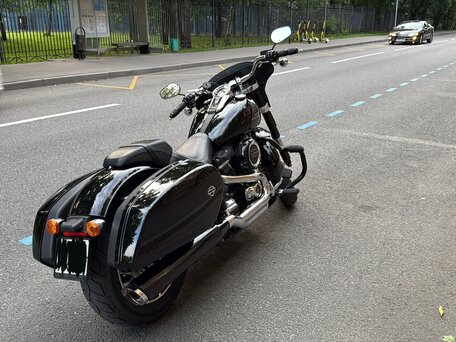 2021 Harley-Davidson Sport Glide, чёрный, 1850000 рублей, вид 2