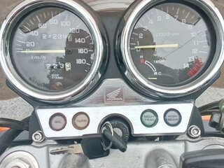 1992 Honda CB 400 Super Four, чёрный, 280000 рублей, вид 3