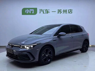 2023 Volkswagen Golf VIII, серый, 1590000 рублей, вид 3